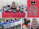 First Birthday Minnie Mouse Decorations Minnie Mouse 1st Birthday Party Ideas New Party Ideas