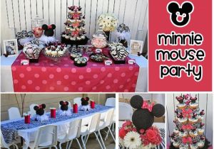 First Birthday Minnie Mouse Decorations Minnie Mouse 1st Birthday Party Ideas New Party Ideas