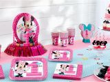 First Birthday Minnie Mouse Decorations Minnie Mouse 1st Birthday Party Supplies Party City
