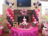 First Birthday Minnie Mouse Decorations Minnie Mouse Birthday Quot Ellie 39 S 1st Birthday Celebration