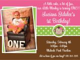 First Birthday Monkey Invitations Printable Birthday Invitations Girls Mod Monkey 1st Party