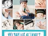 First Birthday Photo Invitations Boy What A Year Boy First Birthday Invitation Shutterfly