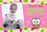 First Birthday Thank You Card Messages 1st Birthday Thank You Quotes Quotesgram