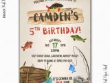 Fish themed Birthday Party Invitations Gone Fishing Party Invitation Fishing Birthday Party