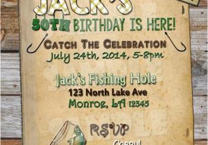 Fish themed Birthday Party Invitations Printable Fishing Birthday Invitation Fishing themed