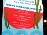 Fishing 1st Birthday Invitations Gone Fishing Birthday Invitations and Fishing On Pinterest