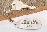 Fishing Birthday Gifts for Him Fishing Boyfriend Keychain for Birthday Gift for Husband