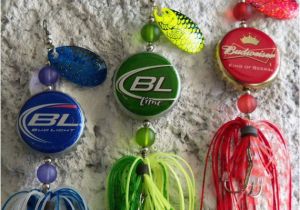 Fishing Birthday Gifts for Him Mens Fishing Lure Gift for Him Bottle Cap Fishing Lure 3pk