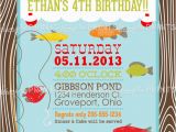 Fishing Birthday Invitations Free Fishing Printable Birthday Party Invitation Dimple