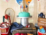 Fishing Birthday Party Decorations Kara 39 S Party Ideas William 39 S Gone Fishing Birthday Party