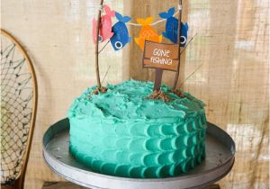 Fishing Birthday Party Decorations Kara 39 S Party Ideas William 39 S Gone Fishing Birthday Party