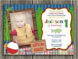 Fishing First Birthday Invitations 1000 Images About Fish themed Birthday Party On Pinterest