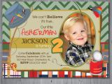 Fishing First Birthday Invitations Fishing Birthday Invitation First Birthday by Abbyreesedesign