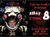 Five Nights at Freddy S Birthday Party Invitations Five Nights at Freddys Birthday Invitations