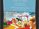 Flintstones Birthday Invitations Custom Flintstones Birthday Party Invitations Diy