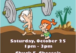 Flintstones Birthday Invitations Flintstones Pebbles and Bamm Bamm Invitations