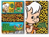 Flintstones Birthday Invitations the Flintstones Birthday Invitations Bam Bam Invitations