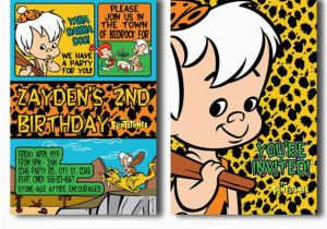 Flintstones Birthday Invitations the Flintstones Birthday Invitations Bam Bam Invitations