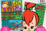Flintstones Birthday Invitations the Flintstones Birthday Invitationspebbles Invitations