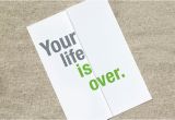 Fold Out Birthday Cards Seemingly Offensive Fold Out Greeting Cards by