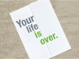 Fold Out Birthday Cards Seemingly Offensive Fold Out Greeting Cards by