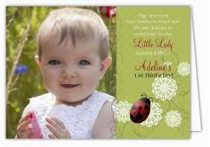 Folded Birthday Invitations Ladybug Flowers Photo Folded Birthday Invitations Paperstyle