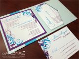 Folded Birthday Invitations Quinceanera Invites Page 2 A Vibrant Wedding