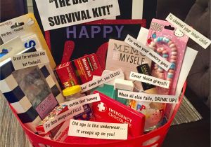 Fortieth Birthday Gift Ideas for Her 40th Birthday Survival Kit for A Woman Most Things From