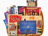 Fortieth Birthday Gifts for Her 40th Birthday Gift Basket for 1977