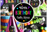 Fortieth Birthday Party Ideas for Him 40th Birthday Party Throw A 40 is A Blast Party