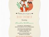 Fox News Birthday Invitation Cute Tribal Woodland Fox Baby Shower Invite Zazzle