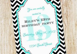 Free 13th Birthday Invitations 13th Birthday Party Invitation Girl Birthday Invitation
