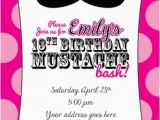 Free 13th Birthday Invitations 191 Best Images About 13th Birthday Party On Pinterest