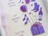 Free 50th Birthday Cards for Facebook 50th Birthday Card for Women Personalised Handmade Gift