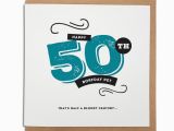 Free 50th Birthday Cards for Facebook 50th Geordie Birthday Card Geordie Gifts