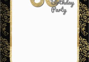 Free 60th Birthday Invitation Templates Free Printable 60th Birthday Invitation Templates Free
