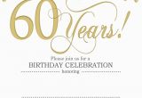 Free 60th Birthday Invitation Templates Free Printable 60th Birthday Invitation Templates Free