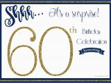 Free 60th Birthday Invitation Templates Free Printable 60th Birthday Invitation Templates Free