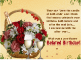 Free Belated Birthday Cards for Friends Best Happy Birthday Card Wishes Friend Friends Sayings