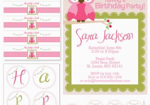 Free Birthday Card Printouts Free Birthday Party Printables How to Nest for Less