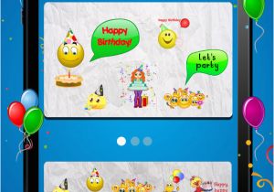 Free Birthday Cards App for android Animated 3d Birthday Emoji Wishes Cards Emoticons App