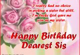 Free Birthday Cards for A Sister Birthday Wishes for Sister Easyday