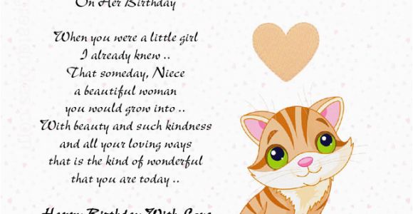 Free Birthday Cards for My Niece Birthday Card for Niece Quotes Quotesgram