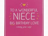 Free Birthday Cards for My Niece Happy Jackson Wonderful Niece Birthday Card Temptation Gifts