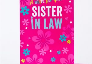 Free Birthday Cards for Sister In Law Birthday Card Sister In Law Only 29p