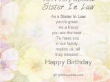 Free Birthday Cards for Sister In Law Special Sister In Law Quotes Quotesgram