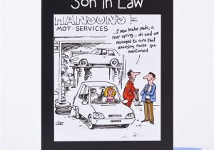 Free Birthday Cards for son In Law Birthday Card son In Law Car Sketch Only 89p