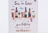 Free Birthday Cards for son In Law Birthday Card son In Law Raise A toast Only 89p