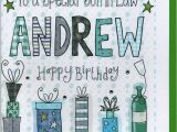 Free Birthday Cards for son In Law Personalised son In Law Birthday Card by Claire sowden