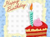 Free Birthday Cards for Texting Template for Happy Birthday Card with Place for Text